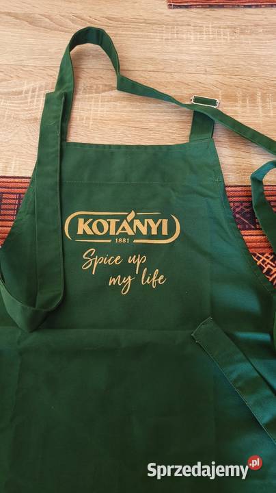 Fartuch kuchenny bawełna gruba Zawory