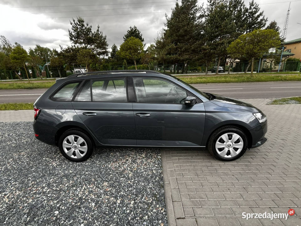 koda Fabia Skoda Fabia III 10MPI Lift 2019r Led komputer pokładowy Sokołów Podlaski