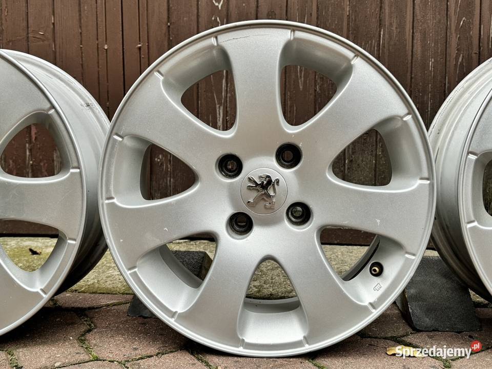 Alufelgi Peugeot 4x108 15 6J ET 27 Biała Podlaska