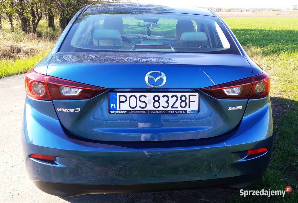 Mazda 3 SKYACTIVG 120 Automatik ExclusiveLine automatyczna Ostrów Wielkopolski
