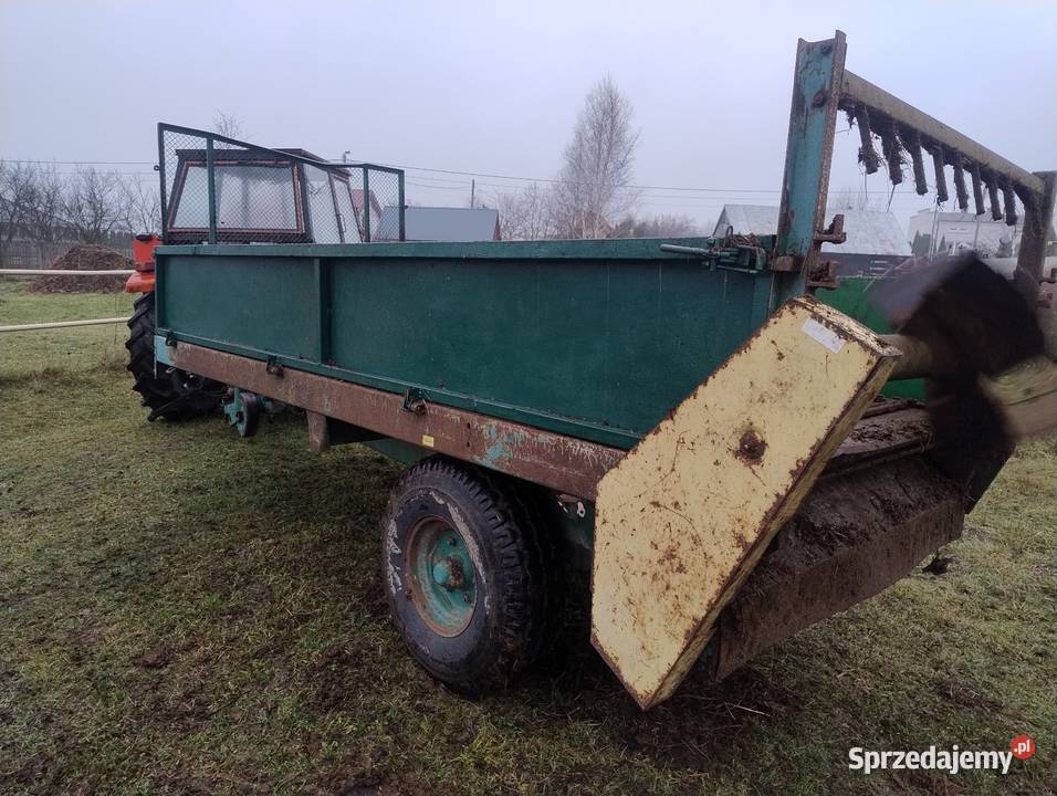 Rozrzutnik do obornika 1 osiowy Wojciechów