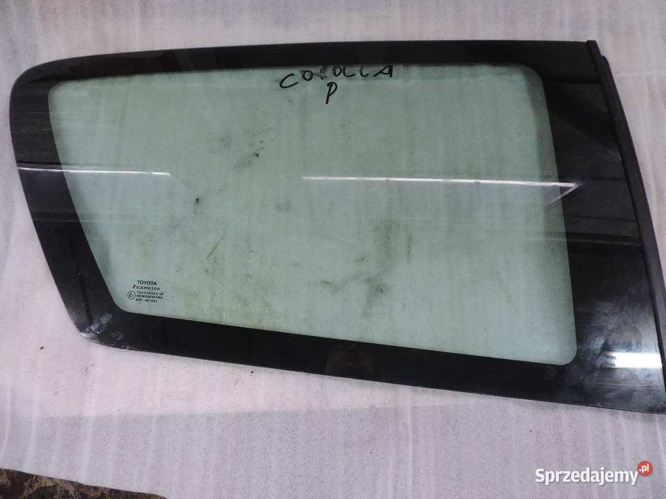 TOYOTA COROLLA E12 3D SZYBA KAROSERYJNA LEWY TYŁ Nowy Sącz