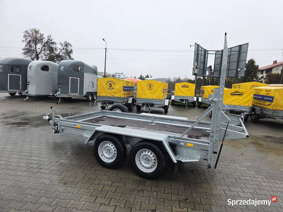 Przyczepa pod koparki z rampą najazdową Nowa Lesznowola