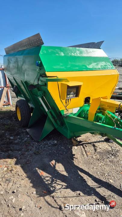 Przyczepa paszowóz mieszalnik pasz MARMIX super nieuszkodzony Rolnictwo Pleszew