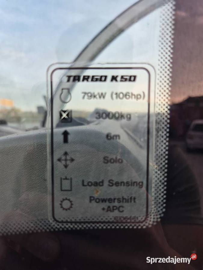 Ładowarka Teleskopowa Claas Targo K50 KLIMA 6 Szydłowiec