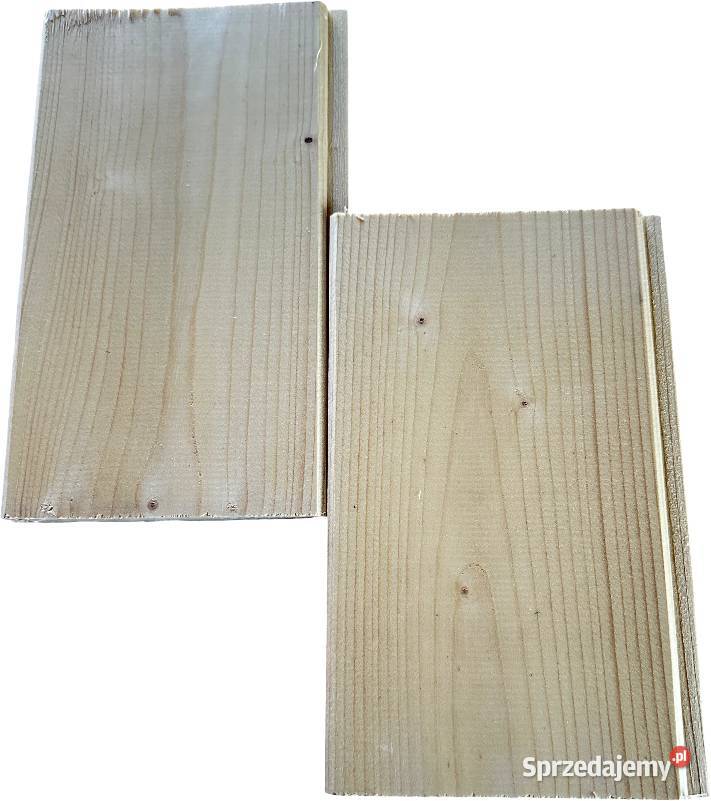 Deska Podbitka Boazeria drewniana świerkowa Prusice