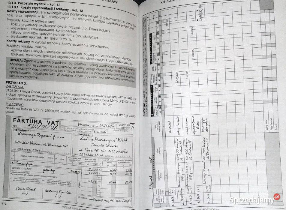 Ryczałt Karta podatkowa Ćwiczenia B Padurek Rok wydania 2008 Pozostałe Chełm