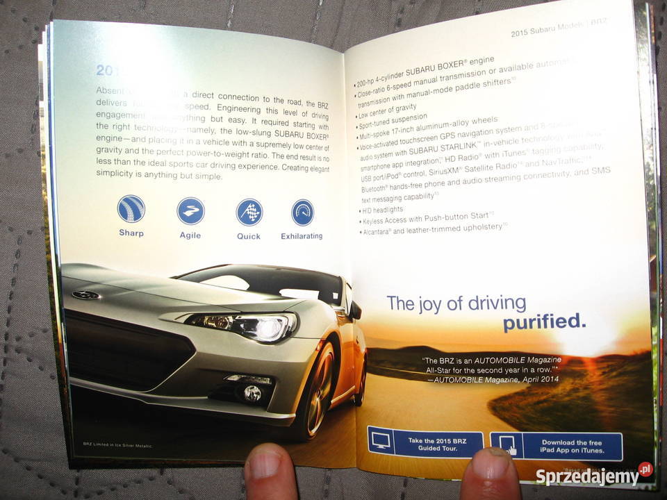 Subaru 2015 Models prospekt katalog sprzedam