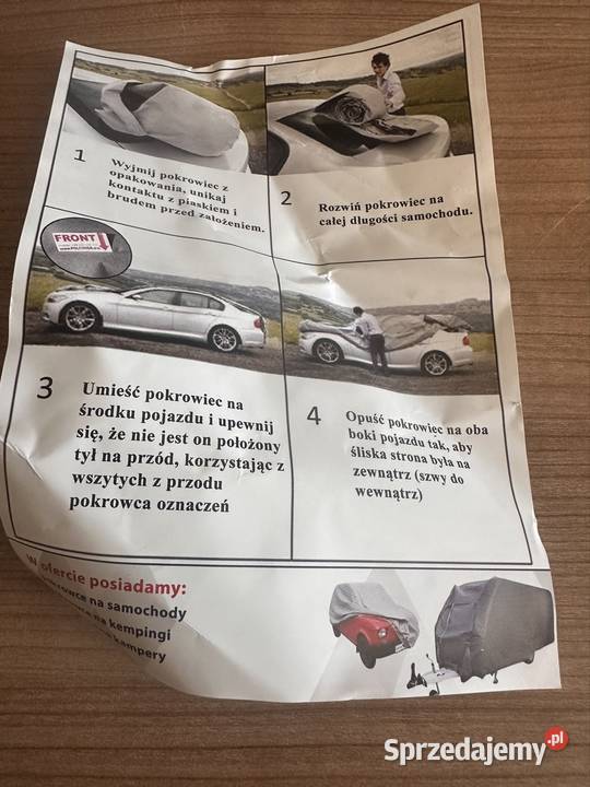 Pokrowiec przeciwgradowy 7mm Grodków