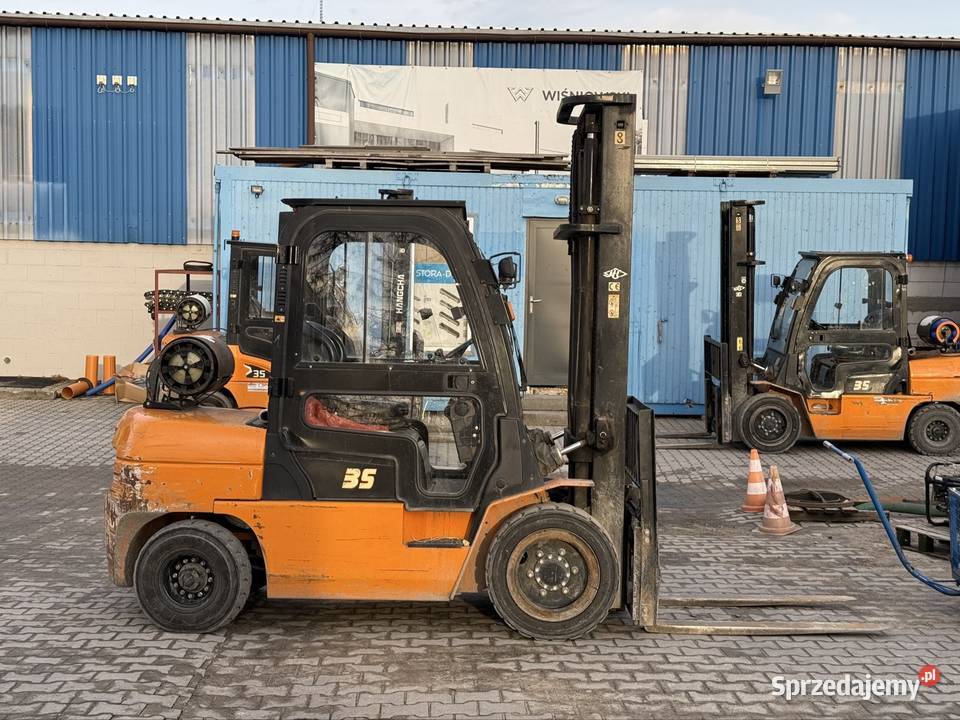 Wózek widłowy 35t 5200 mth HC 35 Pierwszy Hangcha Gdynia sprzedam