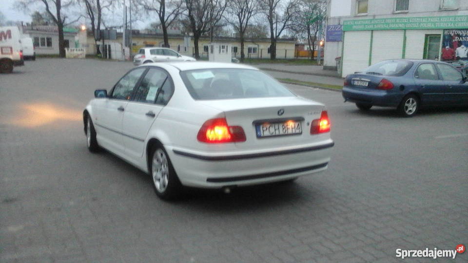 Sprzedam sliczne biale bmw e 46 20 d ESP