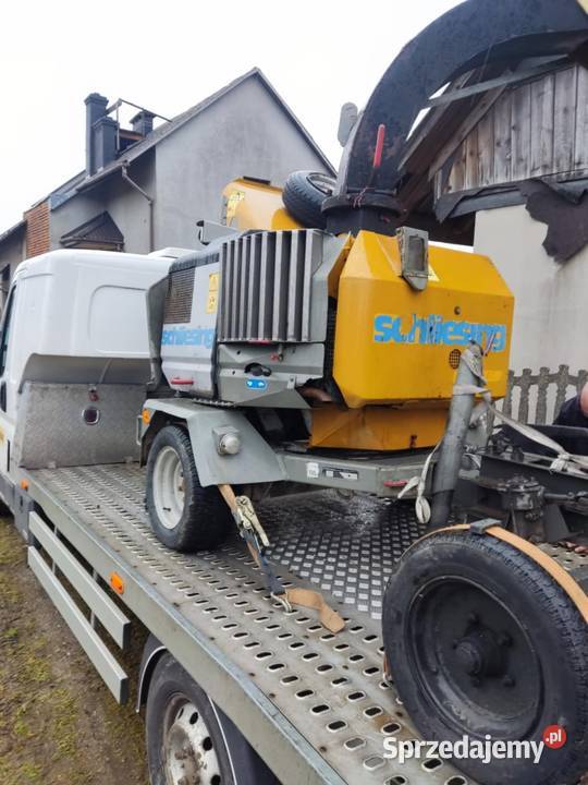 Rębak mobilny na kołach do mielenia gałęzi małopolskie Kraków