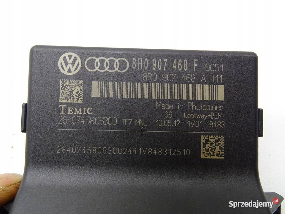 MODUŁ STEROWNIK GATEWAY 8R0907468F AUDI A4 B8 A5
