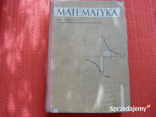 Matematyka dl klasy III Lo śląskie Myszków