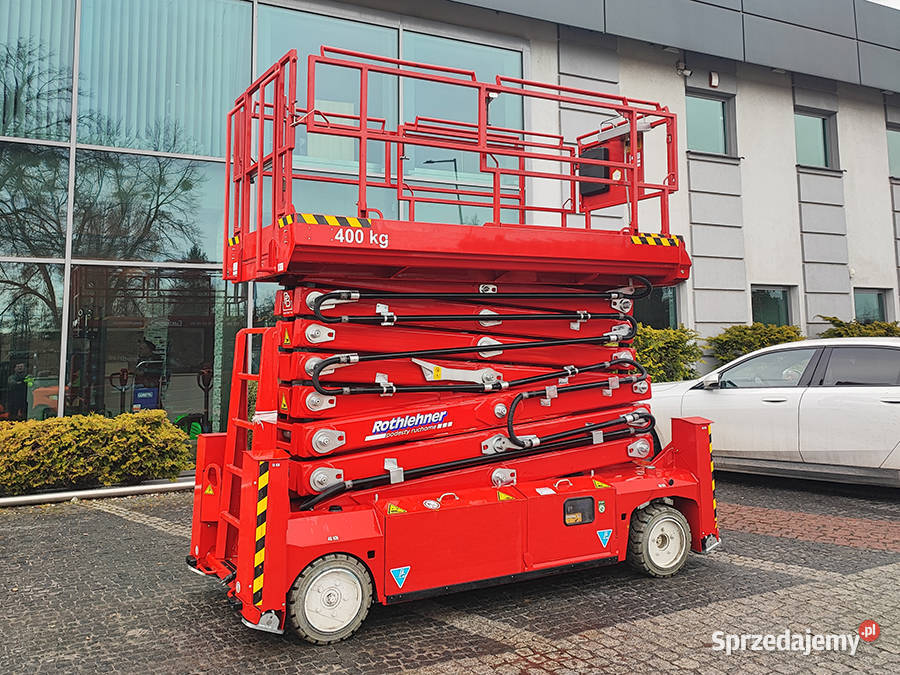 Zwyżka nożycowa podnośnik roboczy PB LIFTTECHNIK Rok produkcji 2017 Kęty
