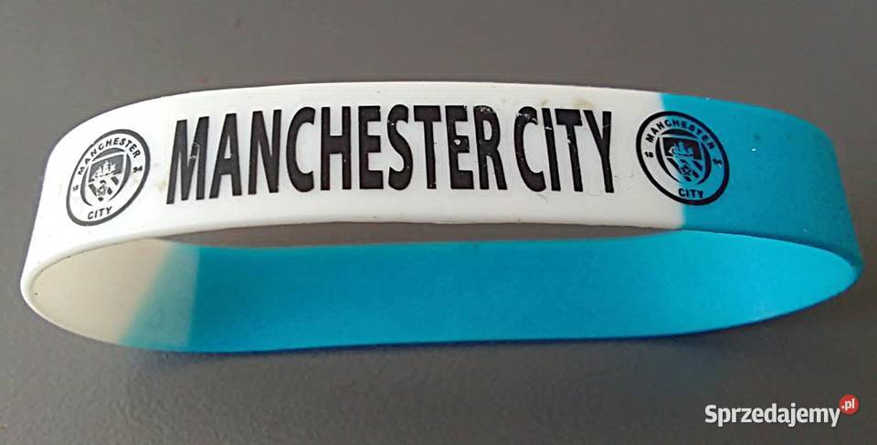 MANCHESTER CITY Opaska silikon Gadżet kibica Sporty drużynowe Rewal