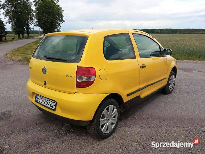 VW FOX 14 TDI WAŻNE OC I PT 1500 Fox Grójec