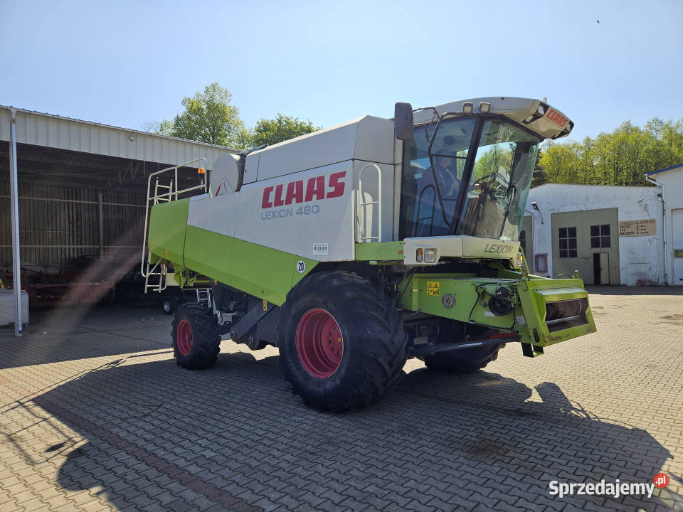 Kombajn Claas Lexion 480 plus heder zbożowy 75 m nieuszkodzony lubelskie sprzedam