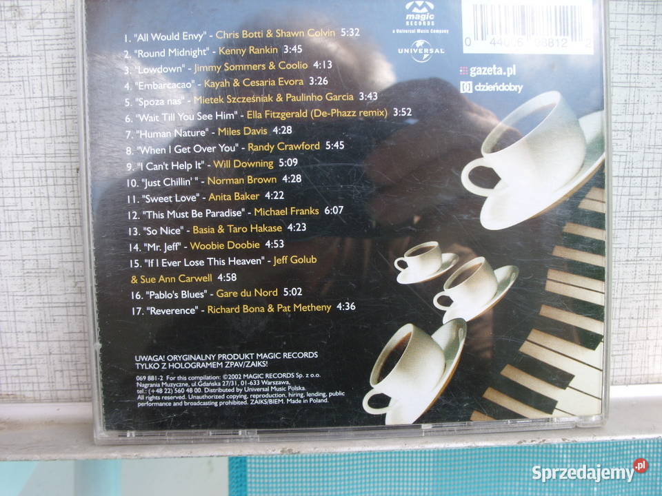 JAZ CD M NIEDZWIECKISMOOT JAZZ CAFE 4 Wołów