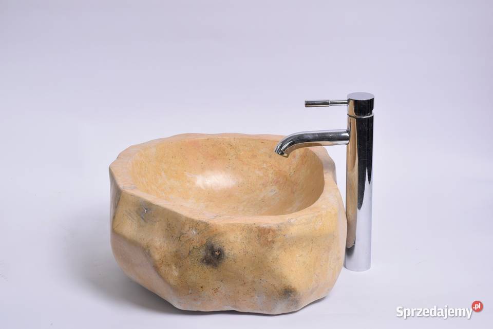 EROSI Yellow D polerowana kamienna umywalka Gdynia sprzedam