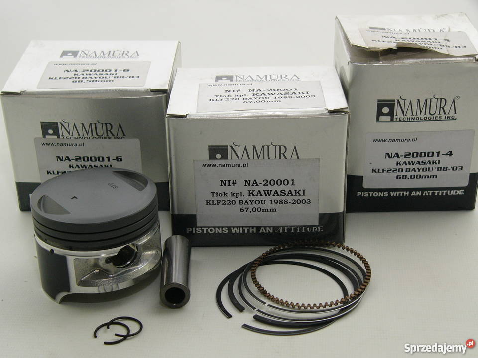 TŁOK komplet tłokowy NAMURA 6700 mm nominał KLF Zabrze