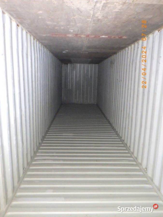 Kontener morskimagazynowy 40HC używany sprawny lubelskie Lublin