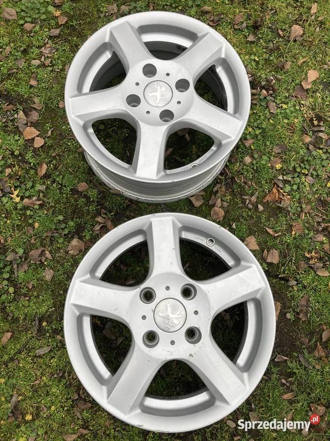 Peugeot felgi 4x108 demontaż Wolsztyn