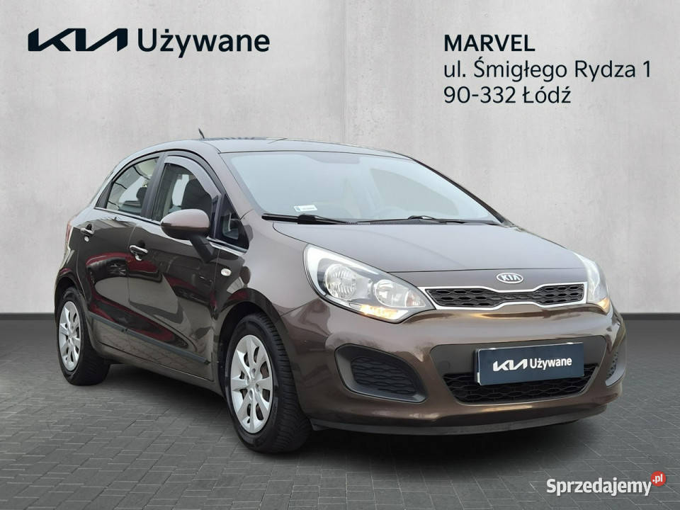 Kia Rio 14B 109 6 MT Wersja M Czujniki VAT marża Łódź