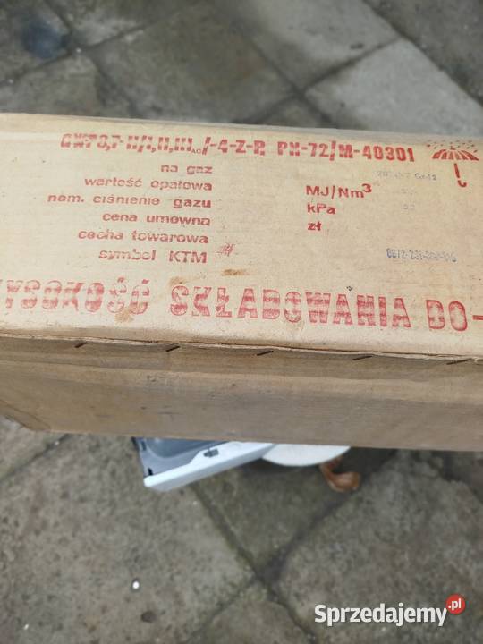 Przepływowy grzejnik wody gazowy nowy nieużywany Kraków