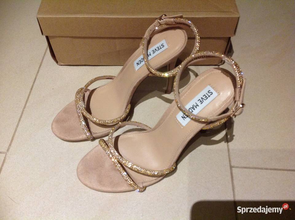 Sandałki na Obcasie STEVE MADDEN 37 j Nowe inna Nowa Sól
