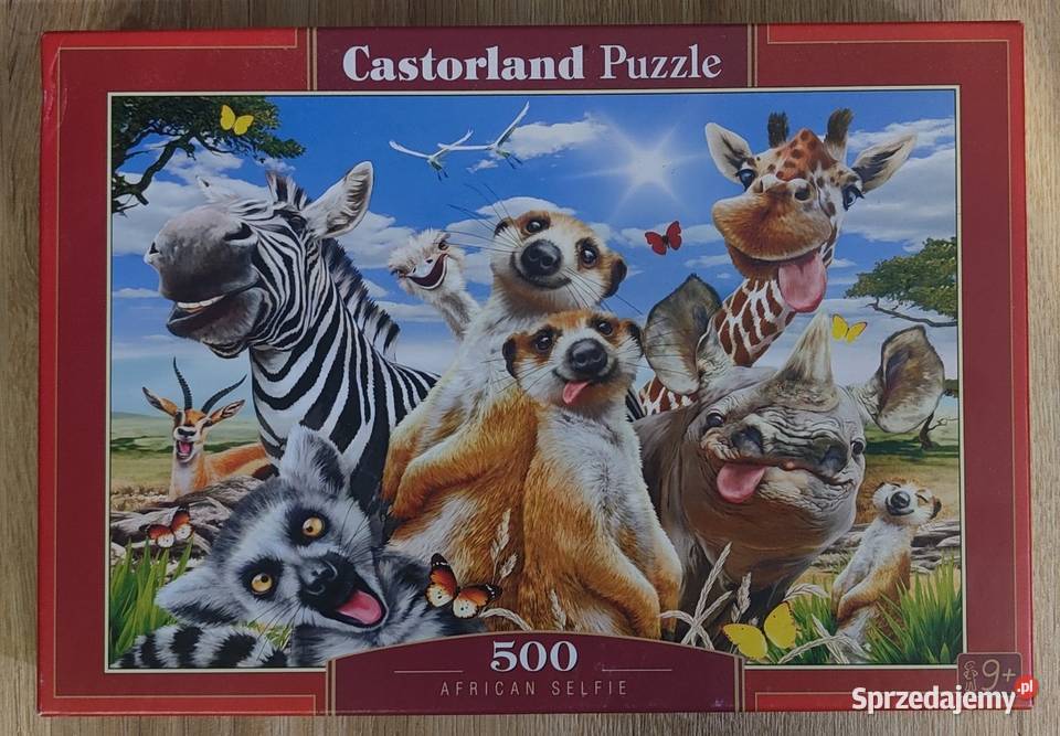 Puzzle Castorland African Selfie 500 elementów 9 Warszawa sprzedam