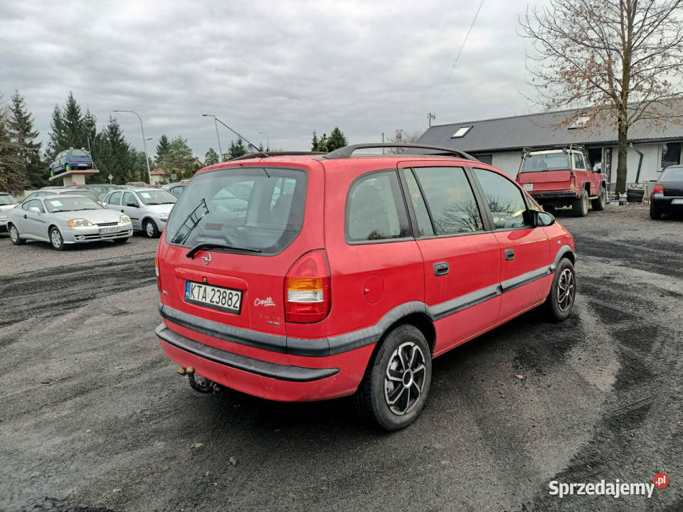 Opel Zafira Opel Zafira 18 BG 00r A 19992005 małopolskie Tarnów