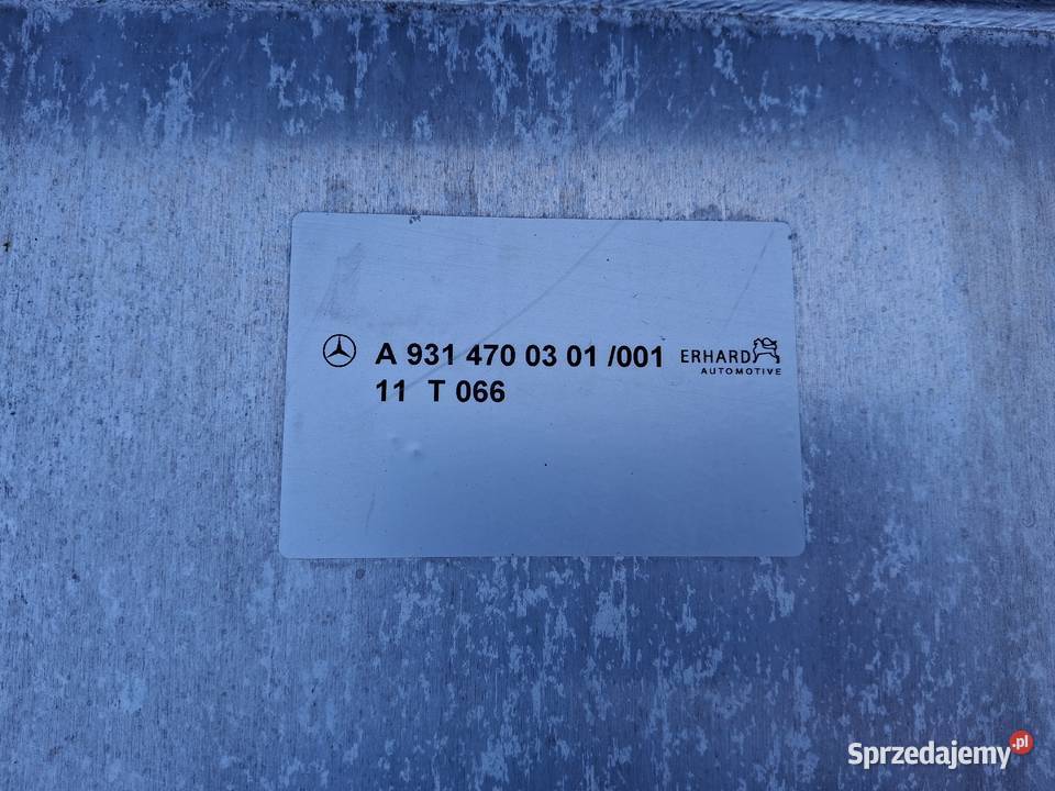 MERCEDES ACTROS ZBIORNIK PALIWA 300L A9314700301 ciężarowe lubuskie Bieleń