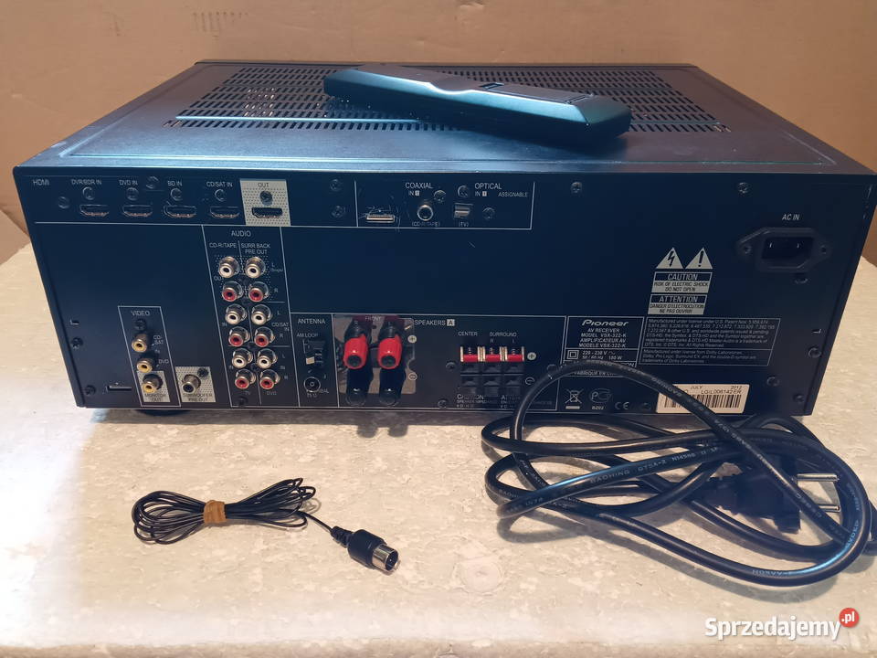 PIONEER VSX322 z pilotem Poznań