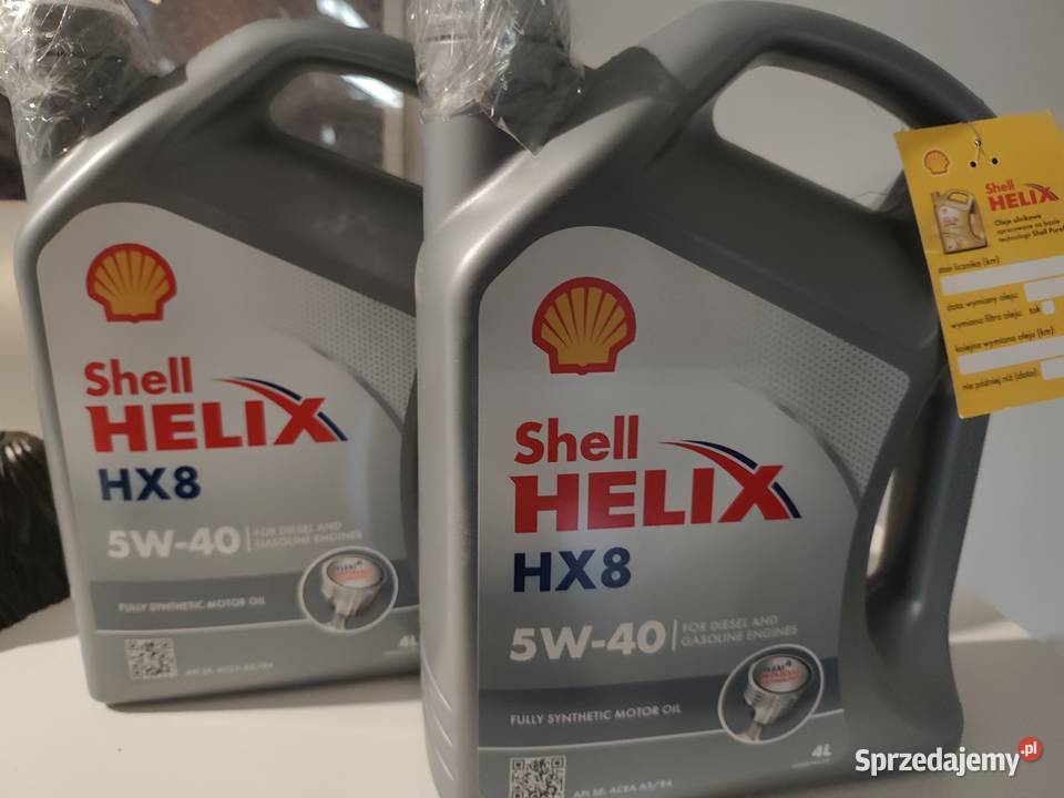 Olej SHELL HELIX HX8 5W40 4Lx2 8L Gdańsk