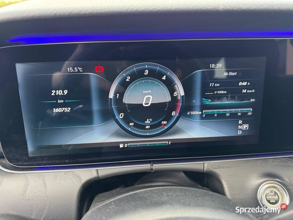 MERCEDES W213 E 220 20 DISEL 194 gniazdo AUX lubuskie Zielona Góra