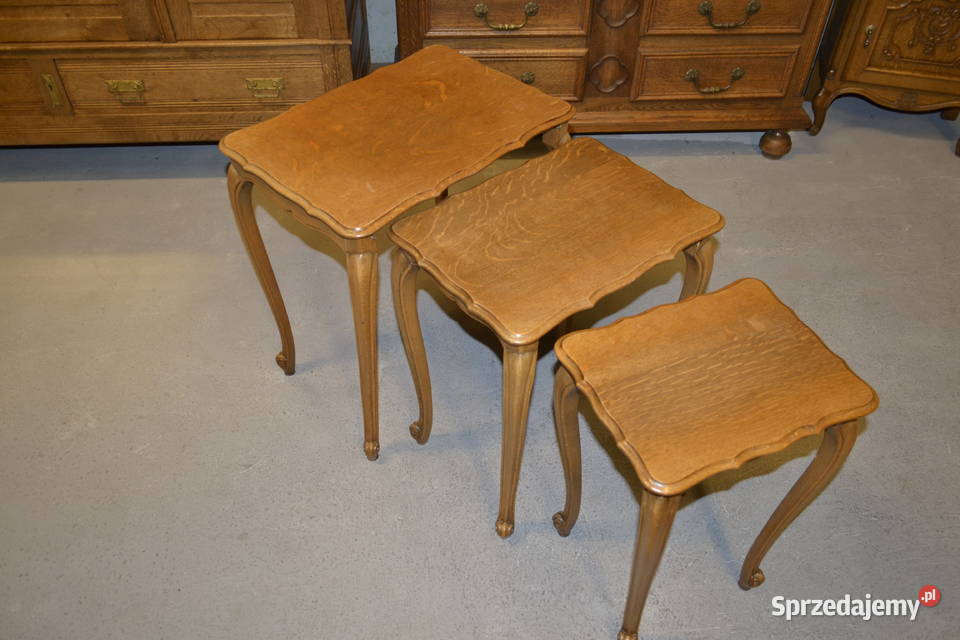 stoliczki trojaczki ludwikowskie wysokie dąb Będzin sprzedam