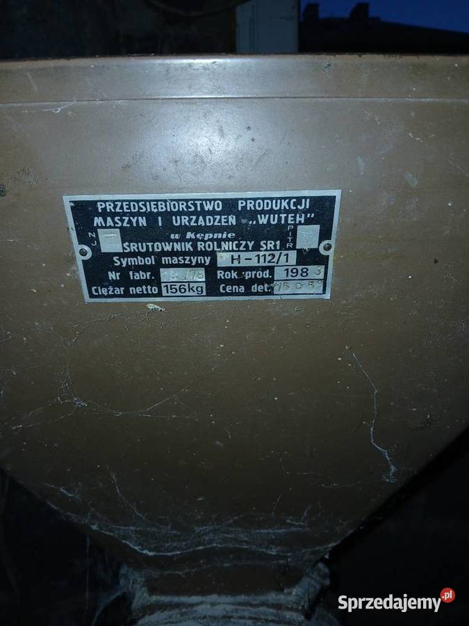 Śrutownik do zboża Złotniki