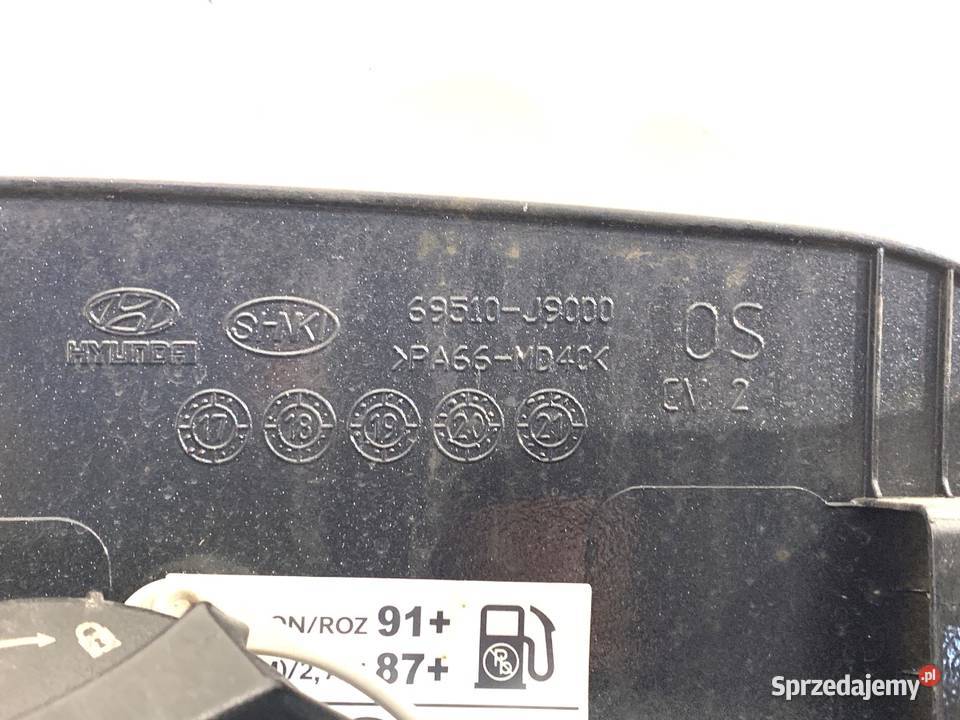 KLAPKA WLEWU PALIWA HYUNDAI KONA 69510J9000 Klapki wlewu paliwa