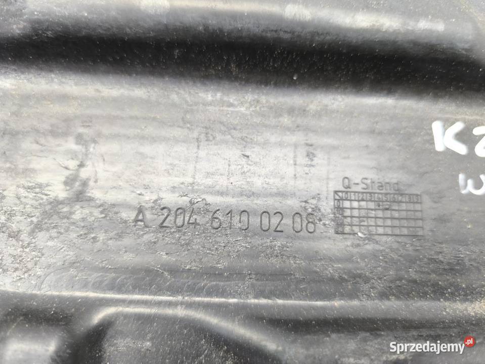 OSŁONA PODWOZIA PRAWA MERCEDES C W204 LIFT SEDAN