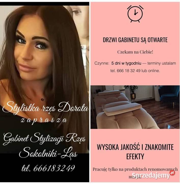 Chcesz mieć ładne rzęsy to przyjdź do mnie Głowno