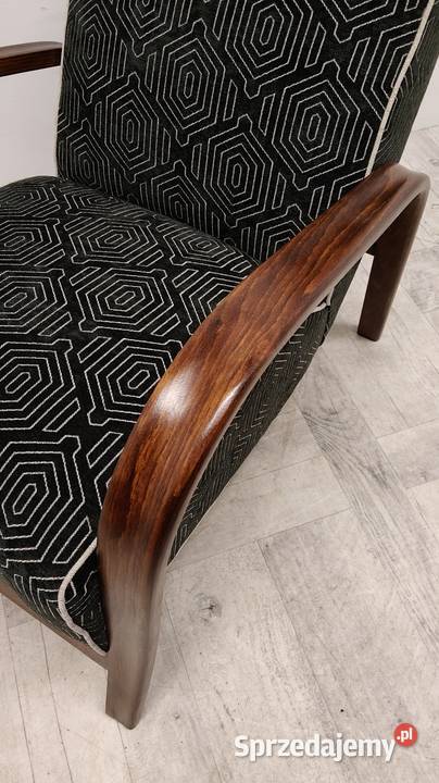 fotel fotele art deco vintage lata 50te design Meble Radomsko