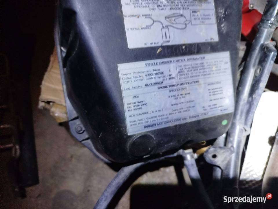 Ducati 999 części czyszczenie garazu podlaskie