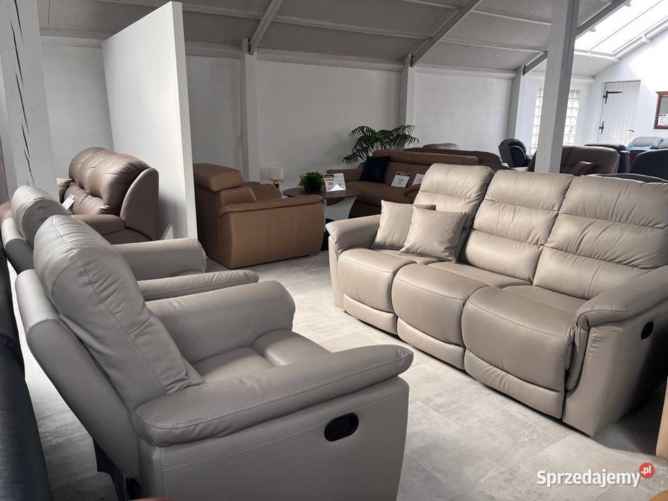 Mega okazja 40 Komplet wypoczynkowy ALEX funkcje Piasek