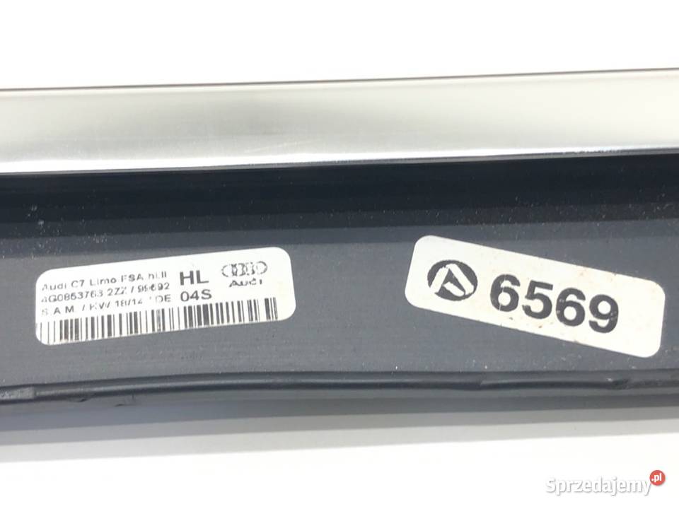 LISTWA ZGARNIAJĄCA TYŁ LEWA AUDI A6 C7 osobowe sprzedam