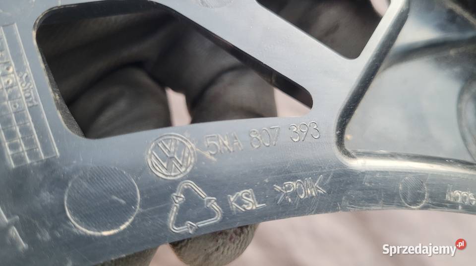 VW TIGUAN 5NA ŚLIZG ZDERZAKA TYŁ LEWY śląskie Ruda Śląska sprzedam