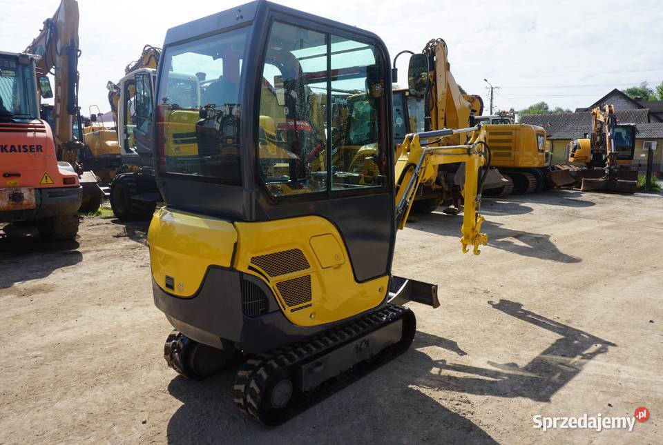 Minikoparka Yanmar SV 17 2014 Rok produkcji 2014 Jeziorko