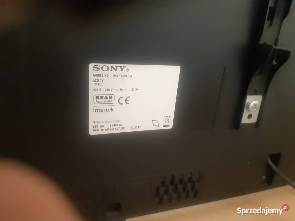 Sony bravia lcd 46 Wysokie Mazowieckie sprzedam