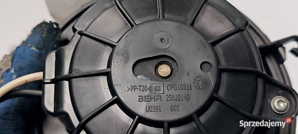 WENTYLATOR KABINOWY OPEL ASTRA J U7253002 kujawsko-pomorskie Lipno
