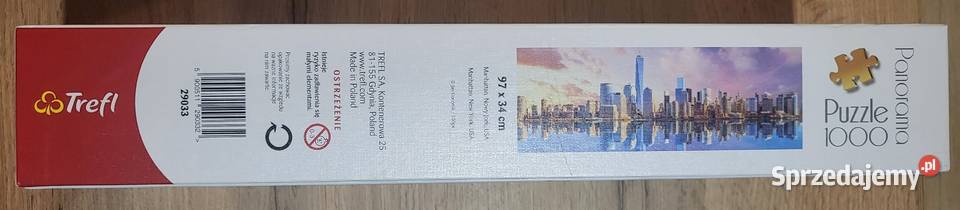 Zestaw Puzzli Panorama Trefl 1000 elementów 6